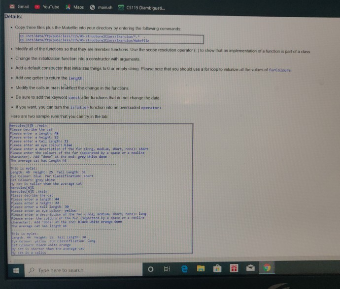 4. Lab Exercise-Convert a Structure to a Class