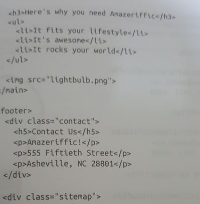 Need help creating FAQ page. Have provided HTML