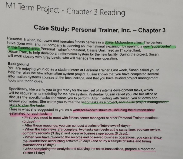Milestone #3 - Tasks Background Working as an IT