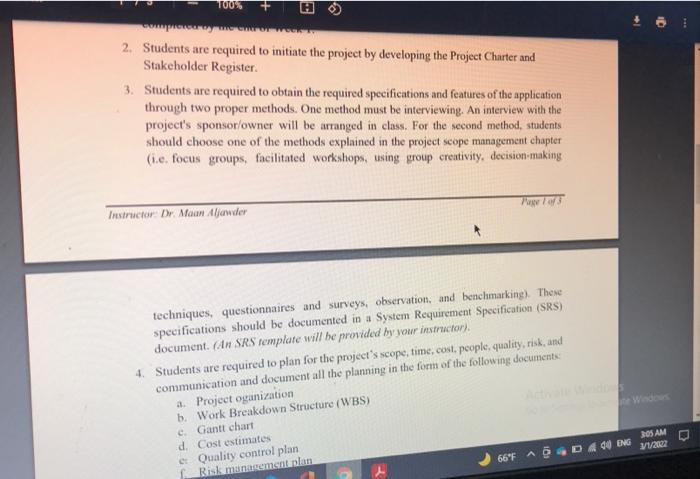 H Project Overview Action Works Inc. plans to