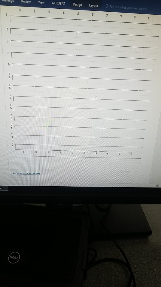 Problem 1-4A Trixie Maye started her own