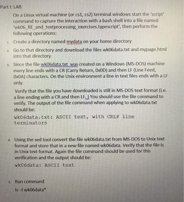 Please include the LINUX code. Use Ubuntu. Thank