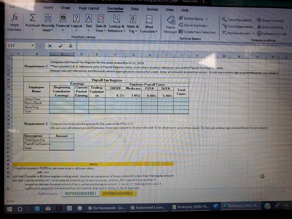 Rodriguez_Miller-Nobles 6e-12e-Using Excel Ch11