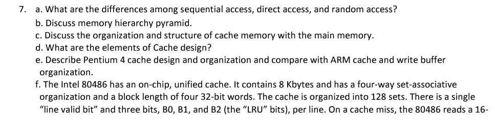 a. What are the differences among sequential