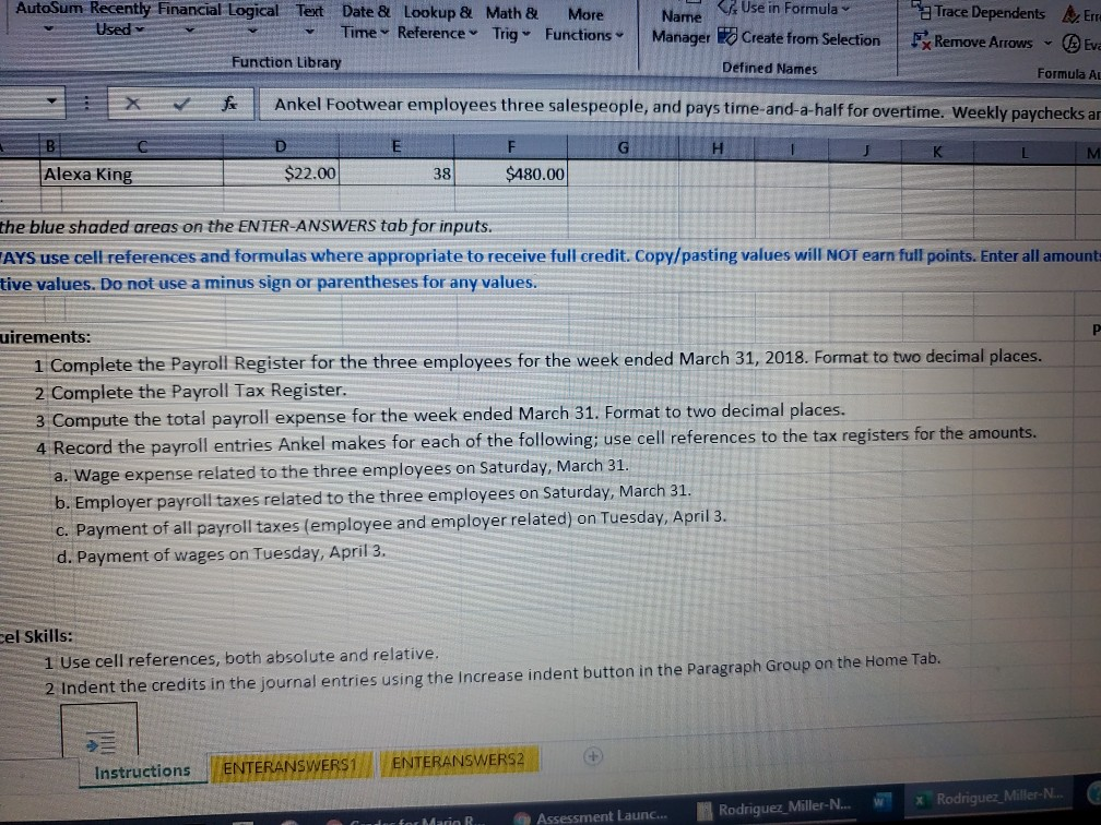 Rodriguez_Miller-Nobles 6e-12e-Using Excel Ch11