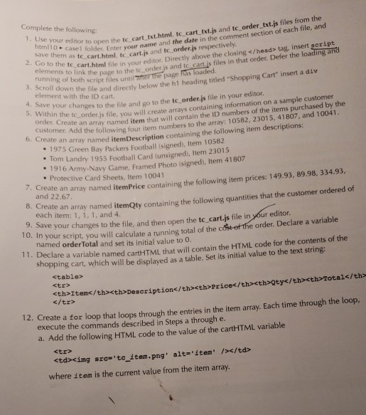 html help Case Problem 1 DataFiles needed for