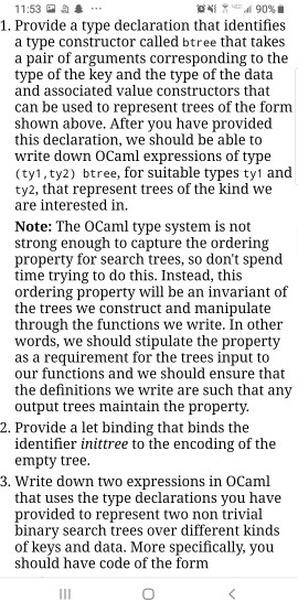 how can you create a binary search tree in Ocaml