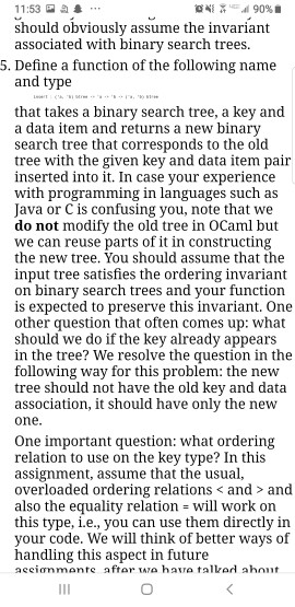 how can you create a binary search tree in Ocaml
