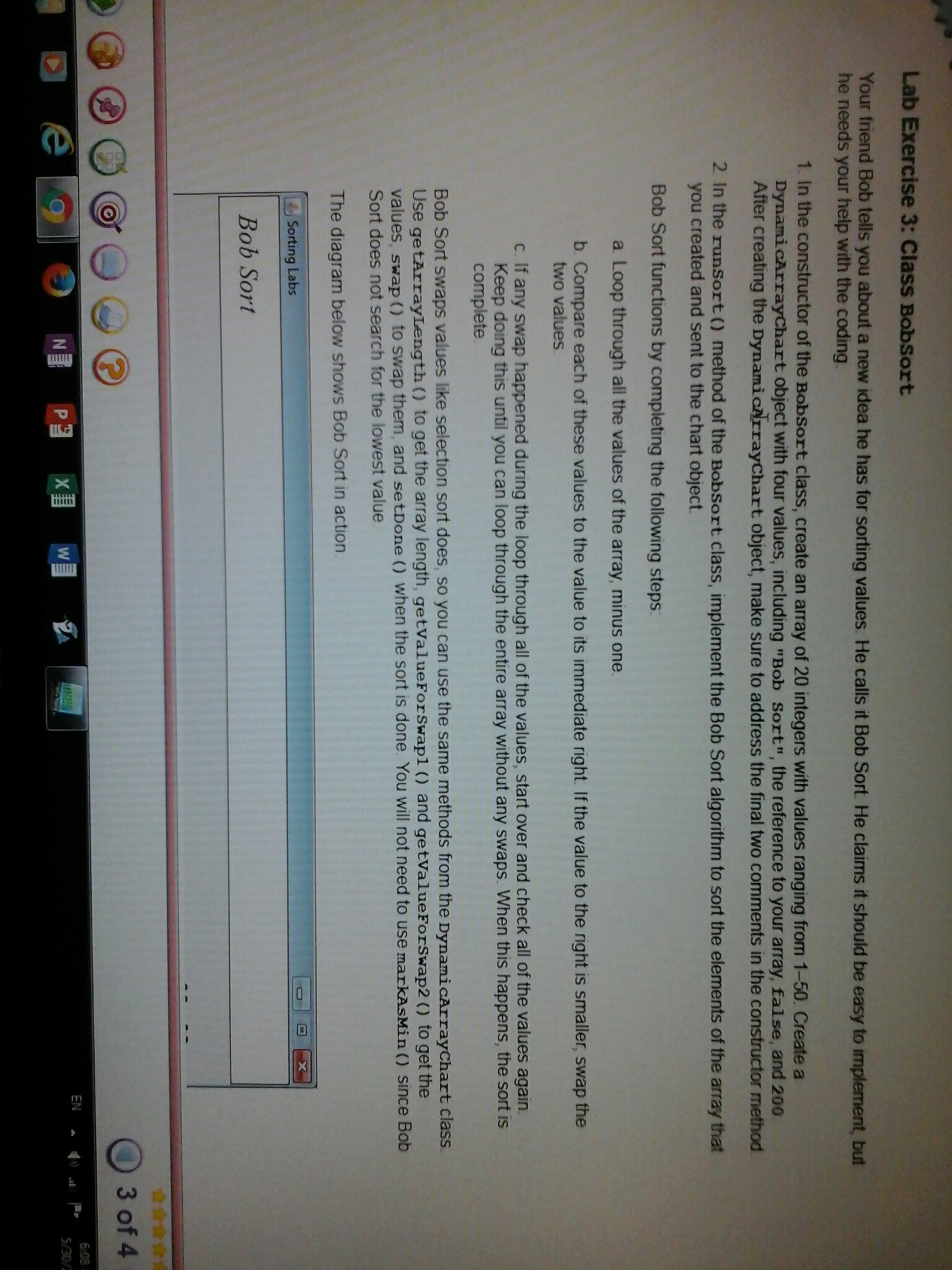 There are five classes in the project Classes