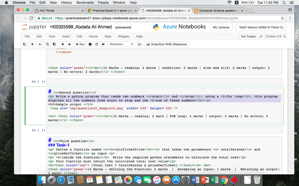 & Chrome File Edit View History Bookmarks People