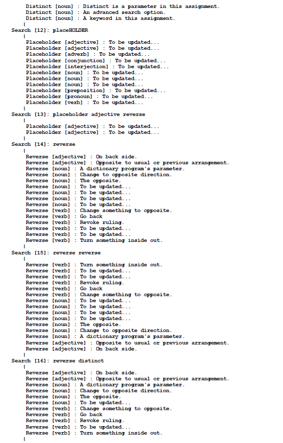 Please help to correct the output order for