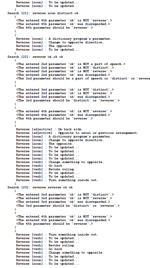 Please help to correct the output order for