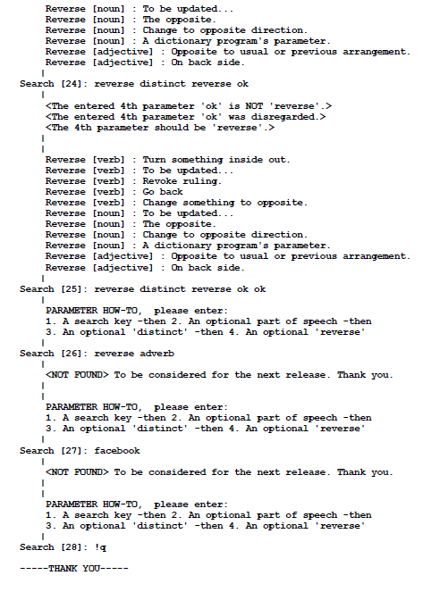 Please help to correct the output order for