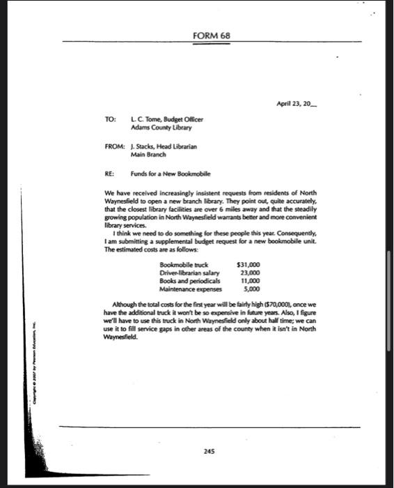 PROGRAM BUDGETING- I need help with the 5