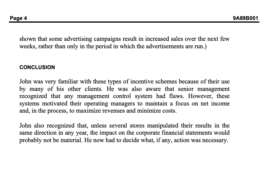What are the main issues facing John Smith? What