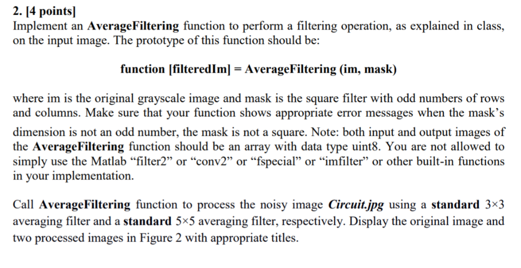Matlab (Please provide the code ready to run)