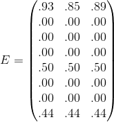 Recall from class the radiosity equation for n