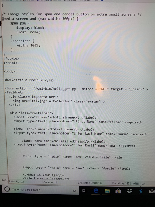 In the second image the directory the cgi-bin