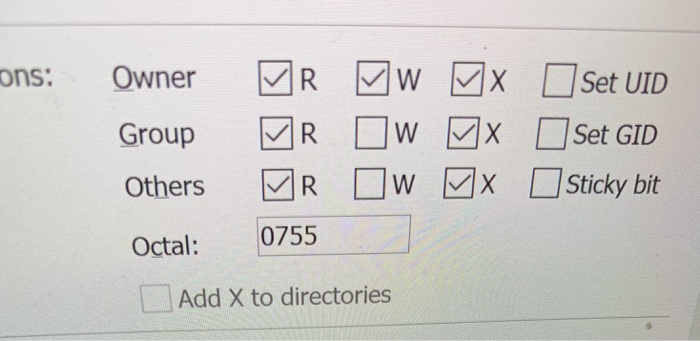 In the second image the directory the cgi-bin