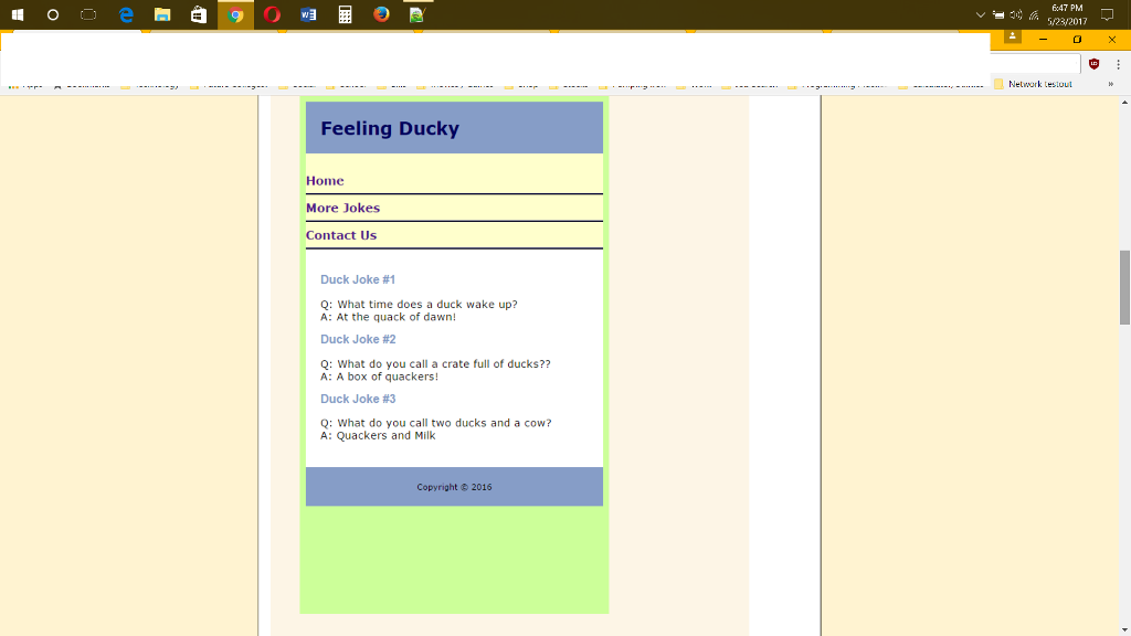 I am trying to shrink this website as it looks in