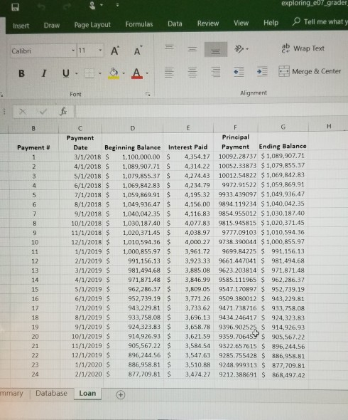 I got different values when I did these