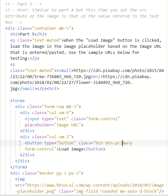 Part 3 when the "Greet Modify" button is clicked,