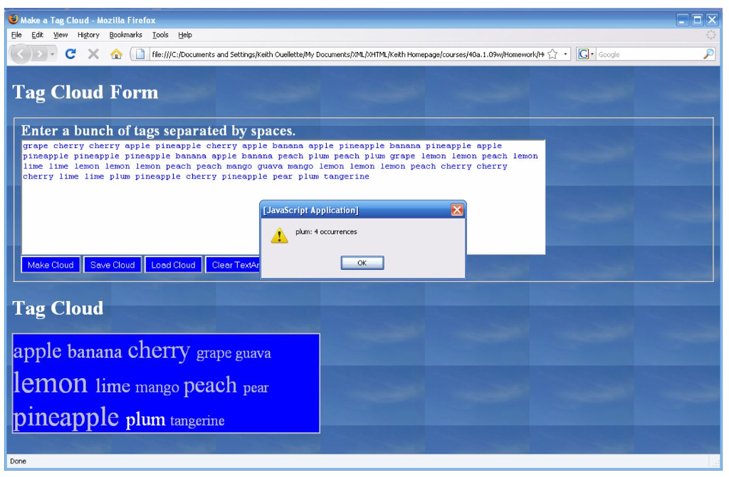JAVASCRIPT tagcloud.html /span> "http://www.w3.org/TR/xhtml11/DTD/xhtml11.dtd"> xmlns="http://www.w3.org/1999/xhtml"> http-equiv="Content-Type" content="application/xhtml+xml; charset=utf-8"/> Make a Tag Cloud