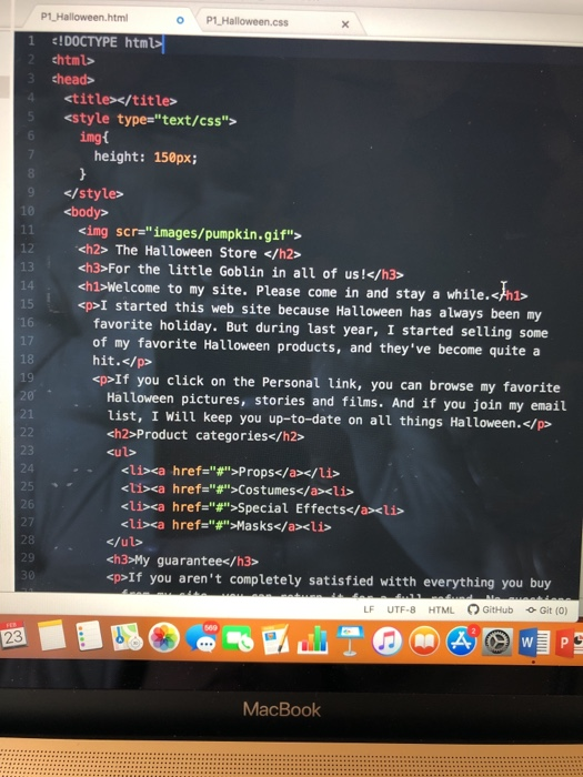 Using atom. This is what needs to be done. I
