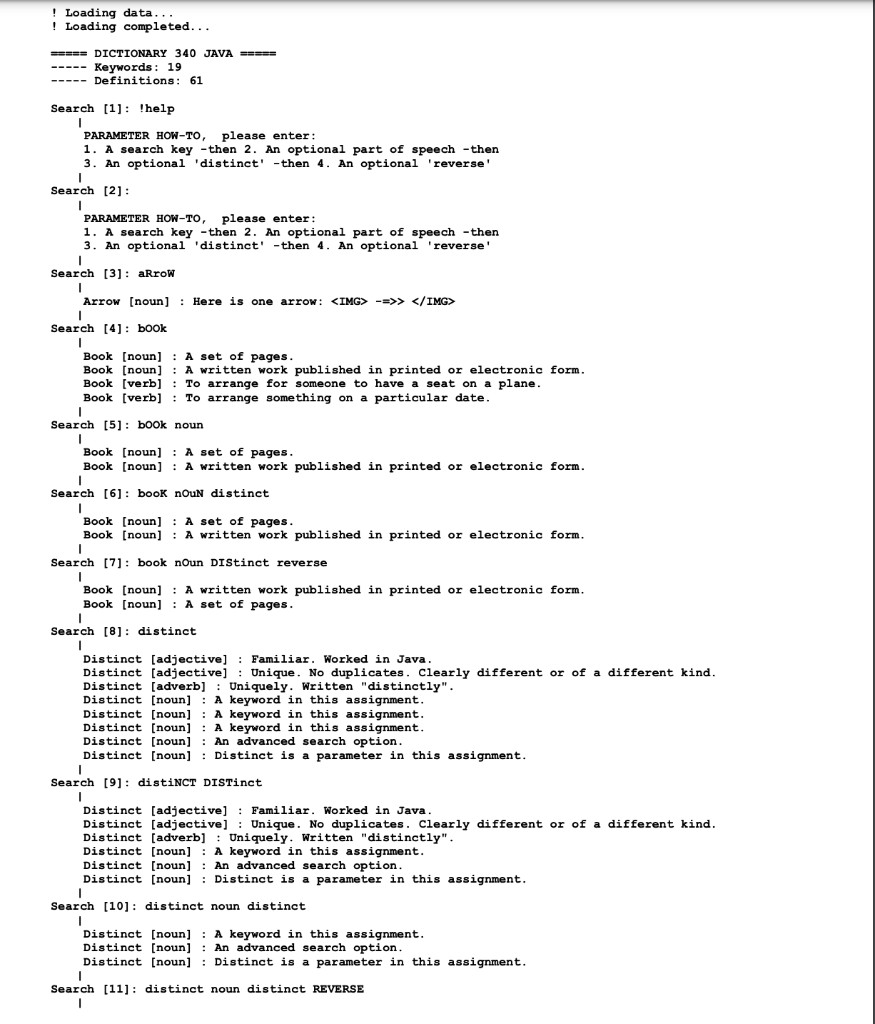 Please help me complete this JAVA assignment.