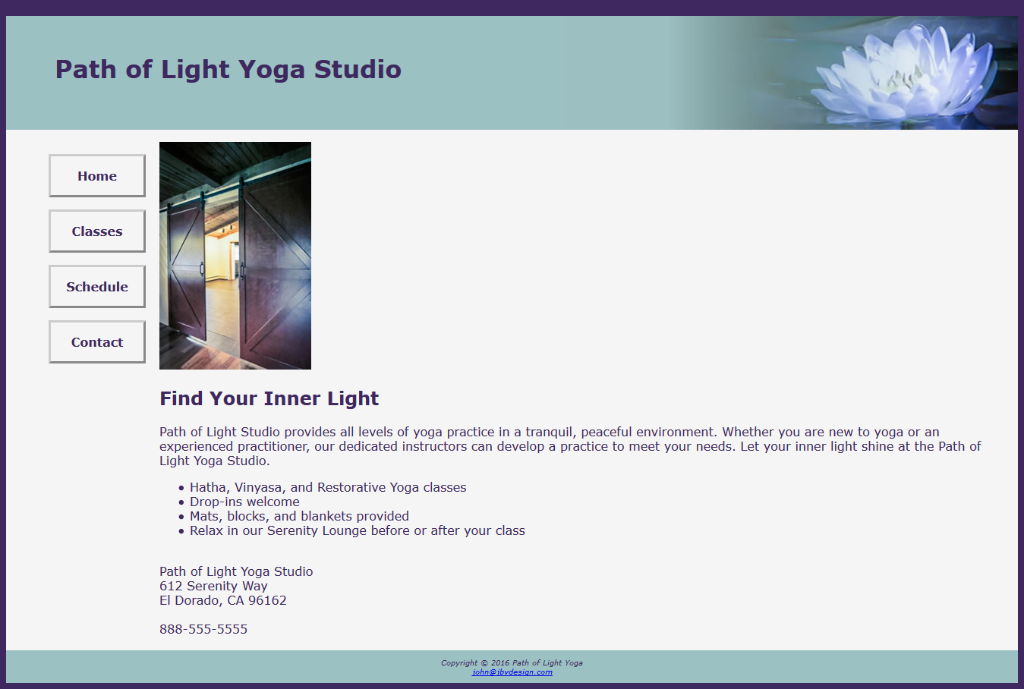 I need help figuring out why my HTML Webpage isnt