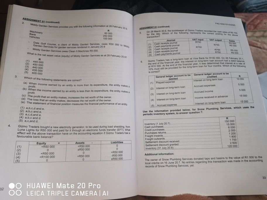 Please help me with this question The statement