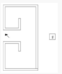 Consider the "robot trap" in the following