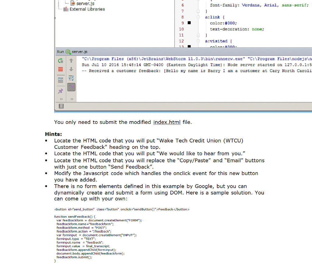 using javascript. pls help me. give me currect