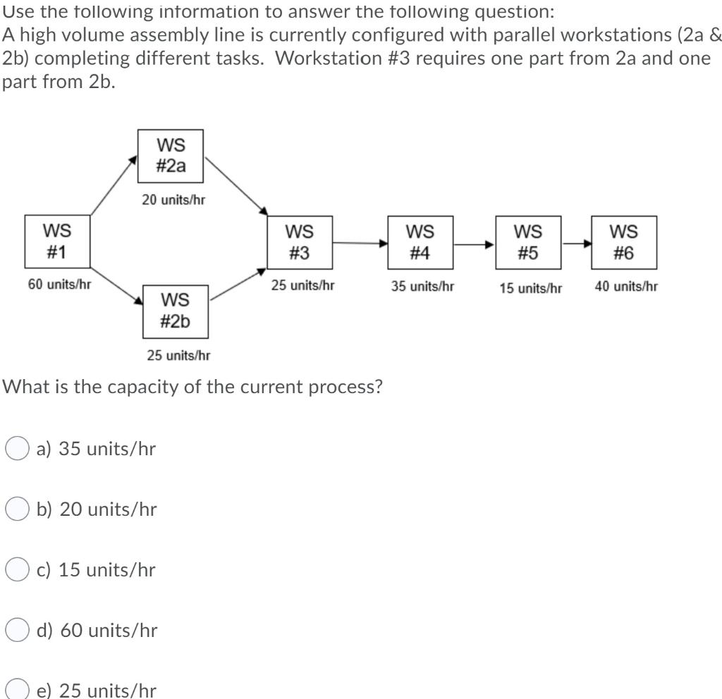 Use the following information to answer the