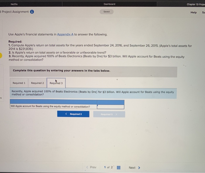 rect Assignment Saved He Use Apple's financial