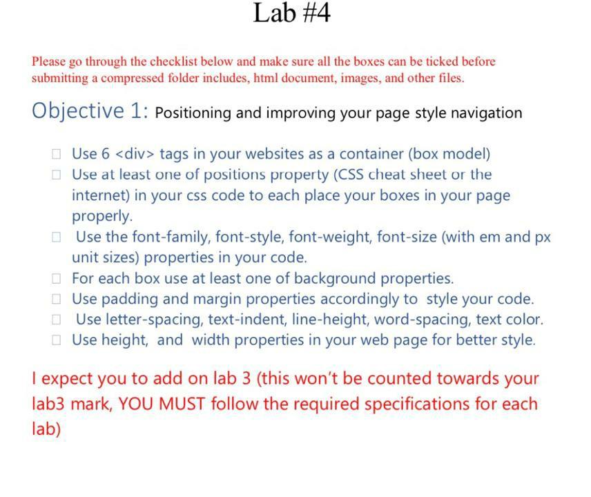 Desain web page Lab #3 se go through the