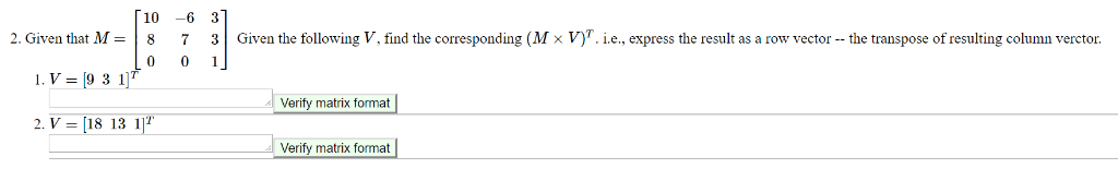 Topic: Computer Graphics Question 1. Given the