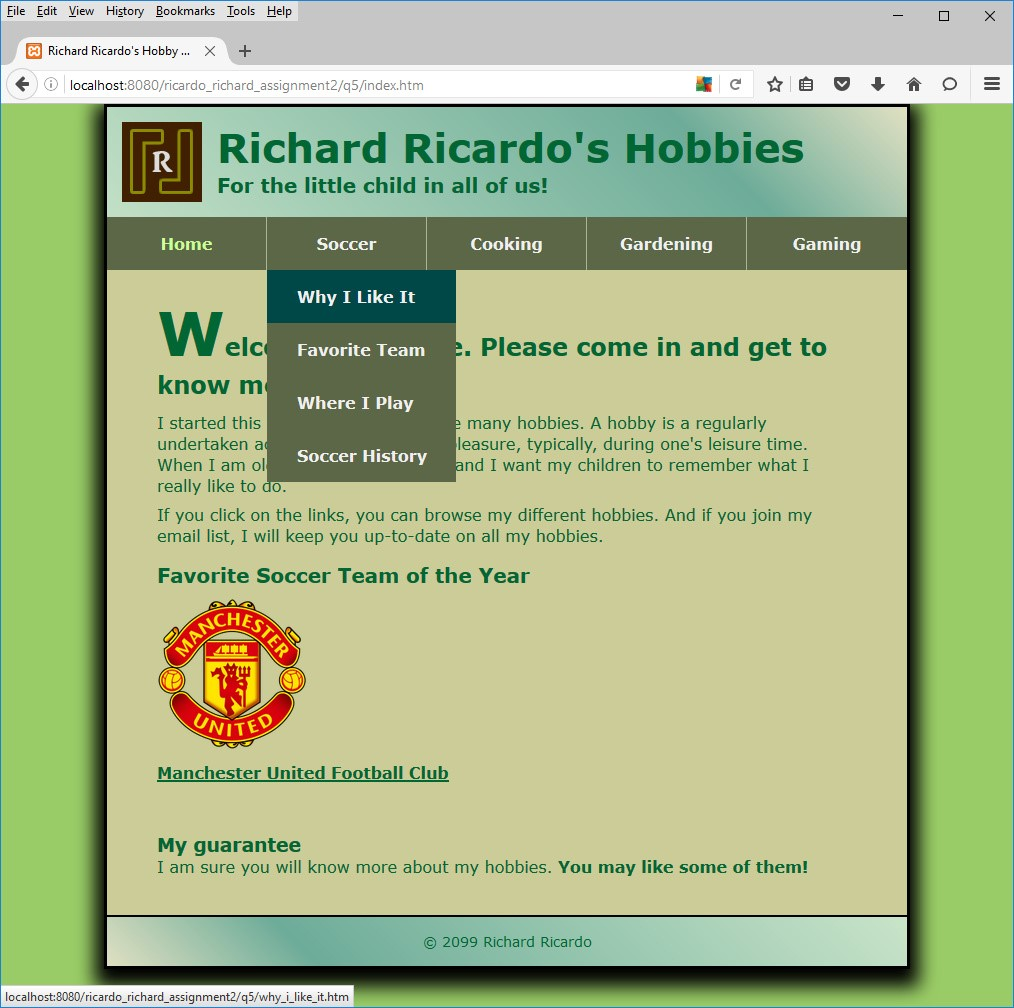 HTML5 and CSS3, been having issues getting it to