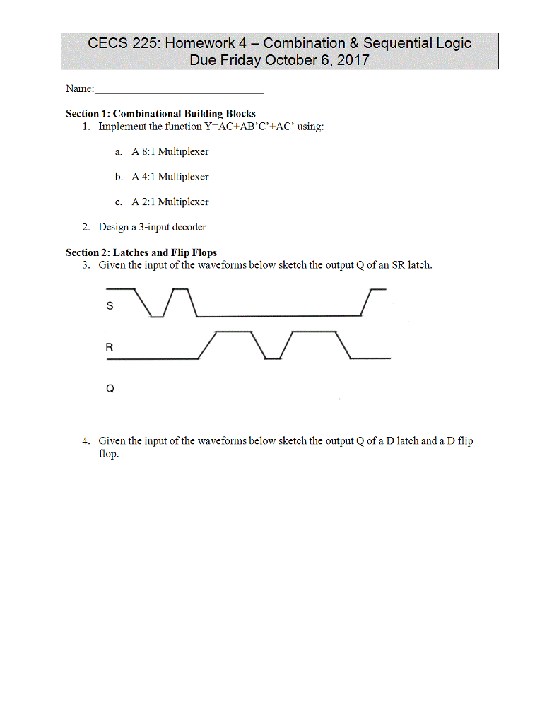 Assembly Language Homework Help. CECS 225: