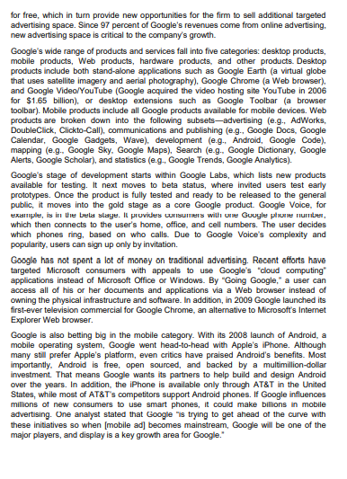 Guidelines for Writing a Case Study Analysis A