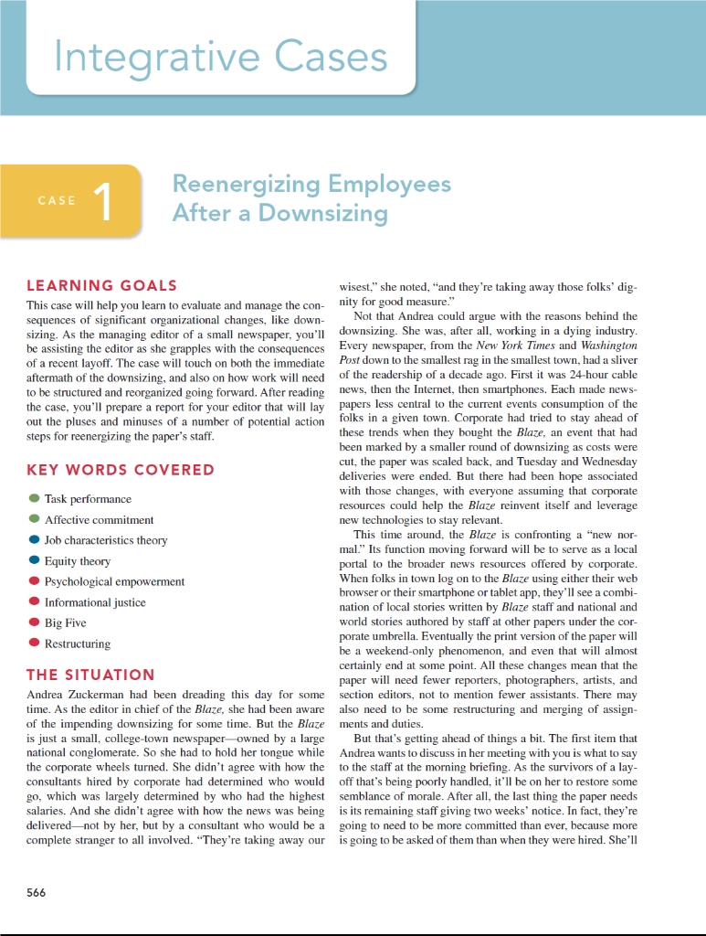 I need answers to questions in the Your Task