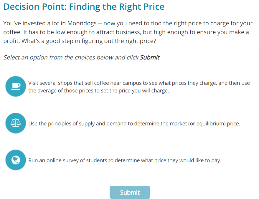 Decision Point: Finding the Right Price Youve