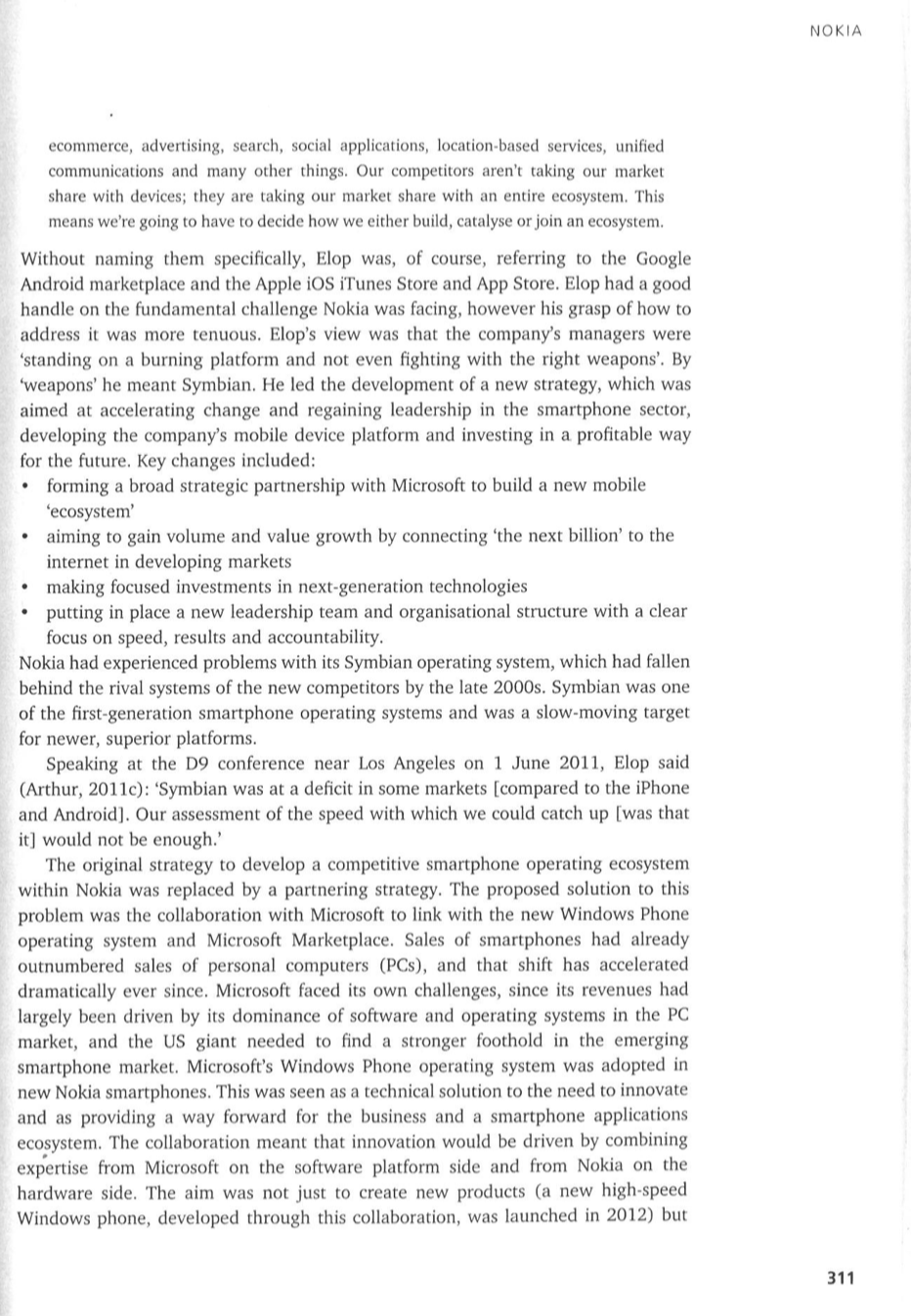 What key problems did the company experience?