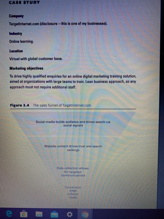 case study read three questions from first photo