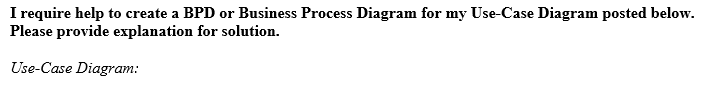 I require help to create a BPD or Business