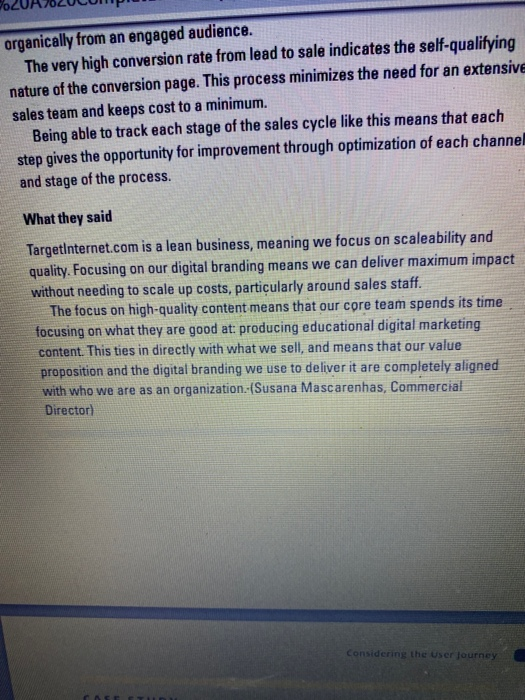 case study read three questions from first photo