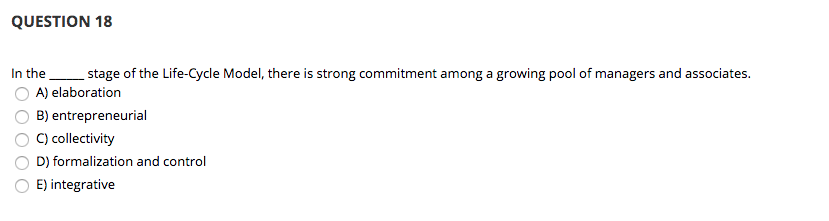 QUESTION 7 Shultz continues to make Starbucks