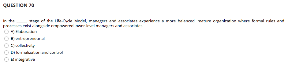 QUESTION 7 Shultz continues to make Starbucks