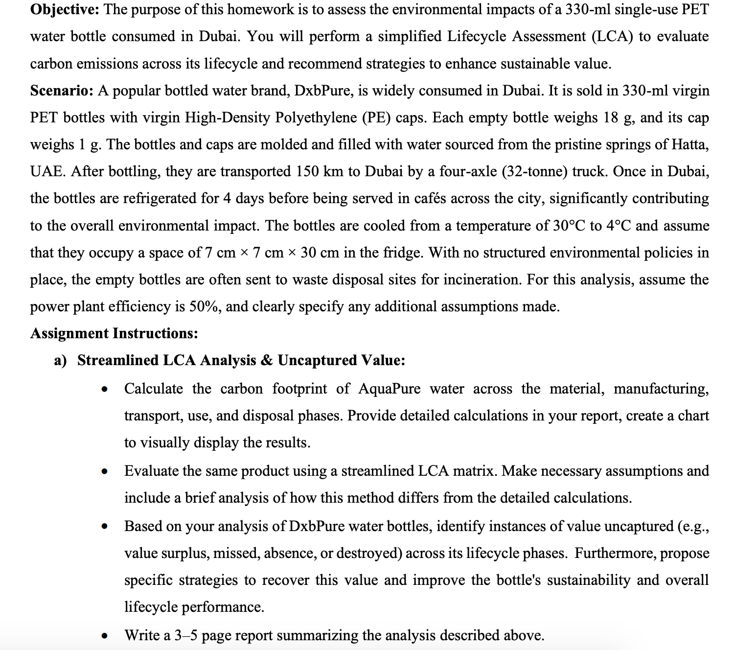 Objective: The purpose of this homework is to