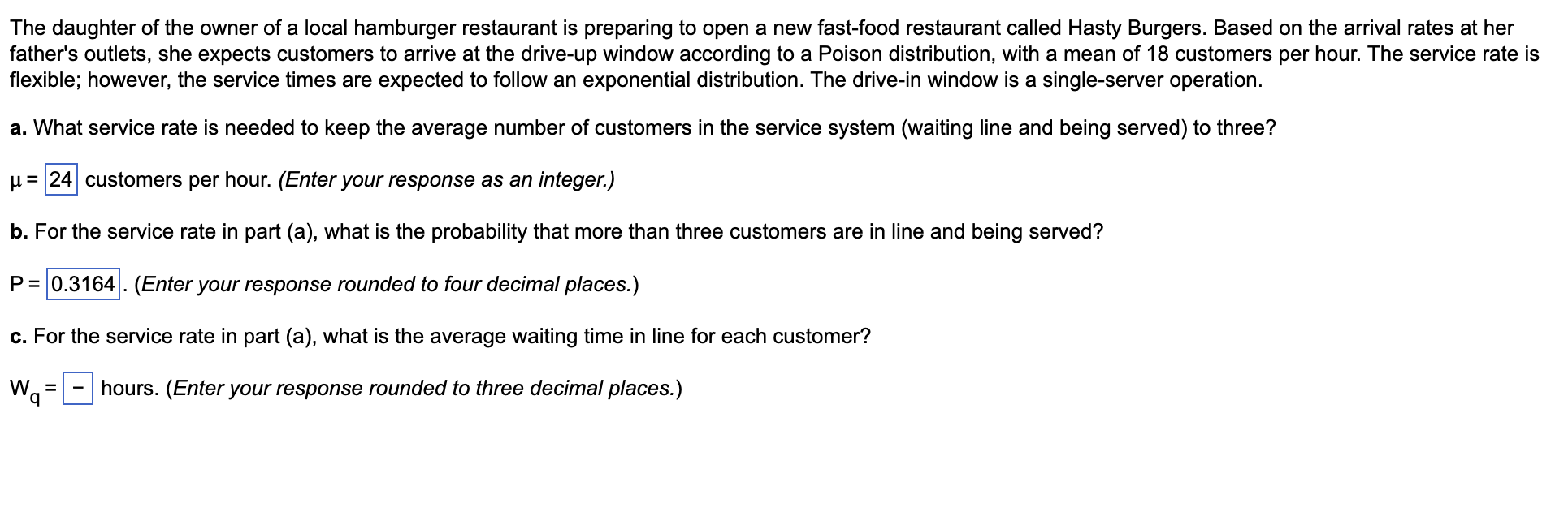 Not sure is answer A and B are right or not.